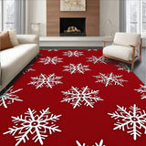 Festive Snowflake Wonder(Red)