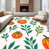 Harvest Gourd Medley with Eucalyptus Sprigs(Orange)