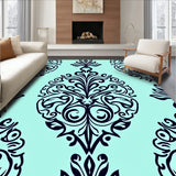 Seaside Damask Elegant Swirl (Blue) - ODIKA