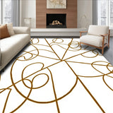 Celtic Knot Web Design with Traditional Interwoven Motifs(Brown)