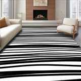 Contemporary Horizontal Band with Bold Contrast(Black)