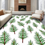 Pine Branch Tapestry Featuring Evergreen Needle Artwork(Green)