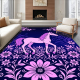 Enchanted Steed Blossom Valley Fantasy Illustration(Pink)