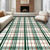 Heritage Tartan Grid with Texture(White)