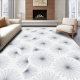 Elegant Crystalline Hexagonal Snowdrop Seasonal(Gray)