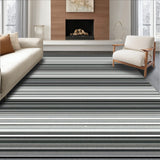 Modern Rustic Striped Visual Appeal(Black)