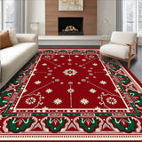 Yuletide Ornamental Tapestry Centerpiece(Red)