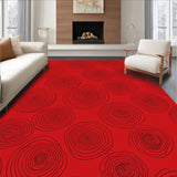 Elegant Whimsical Spiral Flooring Embellishment(Red)