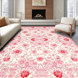 Playful Pink Abstract Blossom(Pink)