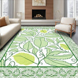 Enchanted Valley Interlocking Vinework with Subtle Dinosaur Embellishments (Green)