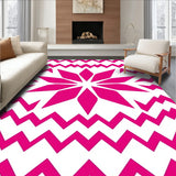 Exquisite Starburst Chevron Fancy Dwelling Enhancement(Pink)