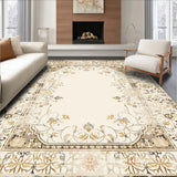 Eco Chic Jute Runner Featuring Vintage Cottage Weave(Beige)