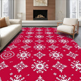 Joyful Winter Wonderland Crystal Path Ornament Decoration(Red)