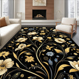 Rustic Floral Charm with Contrast(Gold)