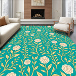 Botanical Garden Trellis Decorative Accent (Teal) - ODIKA