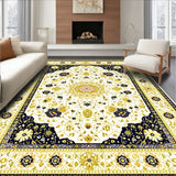 Beige Boho Area with Intricate(Gold)