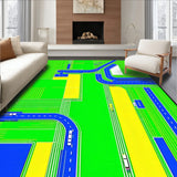 Lively Friendly Roadscape Visual(Green)