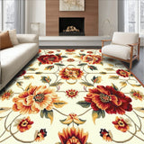 Charming Decorative with Bold Floral(White)