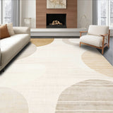 Modern Non Slip Area with Waterproof and Easy to Clean Features(Beige)