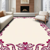 Floral Scrollwork with Ornate Botanical Detailing (Ivory)