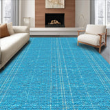 Ultra Soft Area Rug, Non Slip, Stain Resistant, Washable Area Rugs for Living Room, Bedroom, Traditional Light Blue Wool Living Room(Blue)