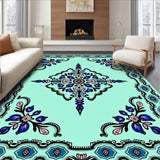 Floral Medallion Vintage Boho Artistry Entrance(Turquoise)