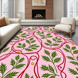 Mistletoe Cluster with Ribbon Swirls and Festive Bauble Detailing Arc Shape(Pink)