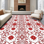 Timeless Lattice with Interlocking Bursts (Red) - ODIKA