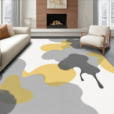 Abstract Brushstroke Watercolor Splatter Modern Canvas Artistry(White)