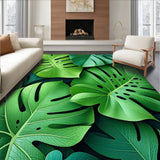 Fun Green Leaf Bathtub for Tropical(Green)