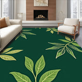 Abstract Forest Canopy with Shapes and Delicate Vein Details(Green)