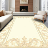 Timeless Ivory Scroll Motif With Protection(Beige)
