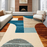 Abstract Checkered Modern(Beige)