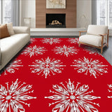 Enchanted Flurry Seasonal Accent Flooring(Red)
