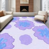 Ethereal Misty Cloud Abstract (Purple)