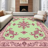 Damask Faded Botanical Luxury Accent (Pink)