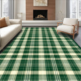 Rustic Gray Tartan Elegance(Green)