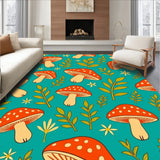 Whimsical Toadstool Haven Retreat (Red)