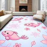 Enchanted Axolotl Blossom Fantasia(Blue)