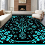Enchanted Botanical Garden With Mystical Floral (Black) - ODIKA