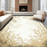 Enchanted Forest Area With Beige Foliage For Neutral Spaces(Beige)