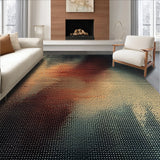 Ultra Soft Area Rug, Non Slip, Stain Resistant, Washable Area Rugs for Living Room, Bedroom, Modern Abstract Non-Slip Playroom Rug(Beige)