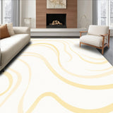 Stylish Smooth Décor Enhancement With Gentle Wave Design(Beige)