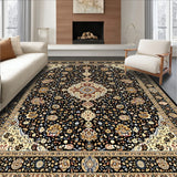 Circular Medallion Elegant Geometric(Black)