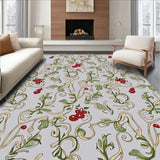 Vintage Holly Berry Scroll(Gray)