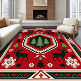 Stag Wilderness Heritage Solstice Tapestry(Red)