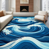 Vibrant Beachy Ripple Effect(Blue)