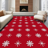 Nordic Winter Enchanted Magical Yuletide Accent(Red)