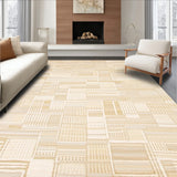 Elegant Beige Intricate Shapes(Beige)