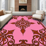 Damask Elegant Scrollwork Palatial Swirl (Pink) - ODIKA